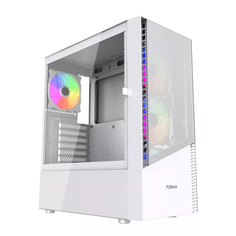 Arvuti korpus Midi Tower Fornax 4300 ATX valge