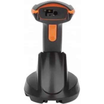 Manhattan Wireless 2D Handheld Barcode Scanner, 250 mm skaneerimissügavus, kuni 80 m leviulatus (otsenähtavus), max ümbritsev valgus 100 000 luksi (päikesevalgus), must, kolmeaastane garantii