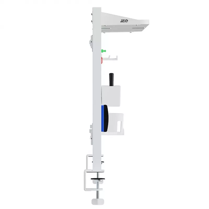 Lauajaotur ergo office ER-301 W — 1116 mm laiune terassirm magnetilise tahvliga, valge, maksimaalne koormus 10 kg