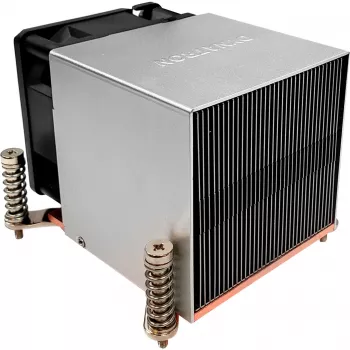 Inter-Tech K-650 protsessori jahuti 6 cm Alumiinium - Must (88885510)