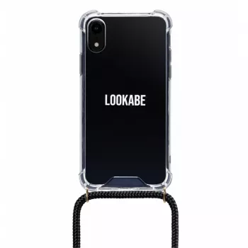 Cover Coros LOO004 iPhone XR 15.5 cm (6.1 tolli) Must Läbipaistev