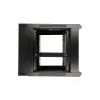Extralink Rack-kapp 6U 600x600 AZH Must seinakinnitusega, pöörduv