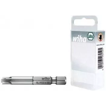Kruvikeeramistera Wiha Plus/Minus-Bit SL/PZ 1, kroom-vanaadiumteras, karastatud, E 6.3, 1 tk (36082)