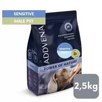 ADDVENA Power of Nature Adult Sensitive Small Lamb - kuiv koeratoit - 2,5 kg