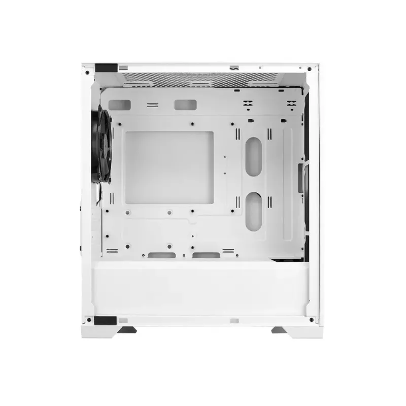Cooler Master Elite 301 Lite Micro-ATX tornkorpus, karastatud klaasist külgpaneel, valge