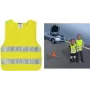 Laste turvavest IWH Kinder-Pannenweste 540303, fluorestseeruv kollane, 100% polüester