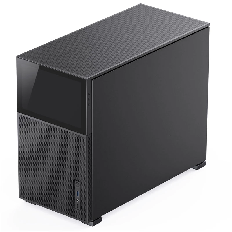 Jonsbo D31 MESH Screen Micro-ATX korpus, karastatud klaas - must