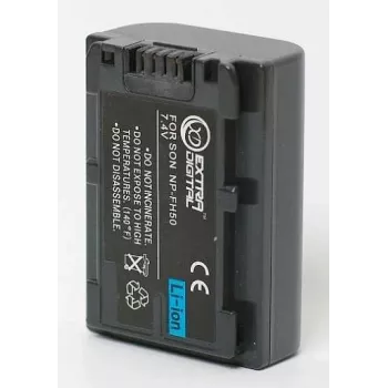 Aku Extra Digital NP-FH50 7,2 V 1860 mAh ühilduvatele kaameratele ja salvestitele