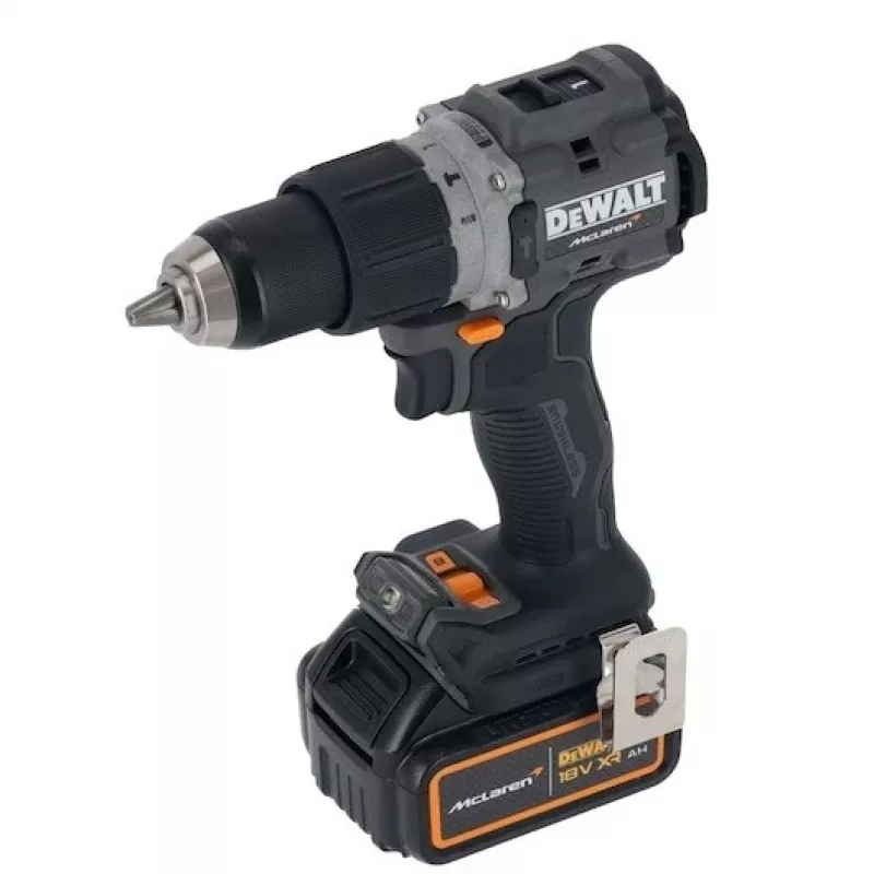 DeWalt MCLAREN DCD85MP2T puurkeeraja 18 V Must, Kollane
