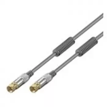 Wentronic Home Theater HT 601-0500 - antennikaabel - F-pistik - F-pistik - 5 m (52542)