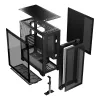 PC Case MODECOM VOLCANO EXPANSE S MIDI Must — karastatud klaas, USB-C, toetab micro ATX, GPU kuni 430 mm