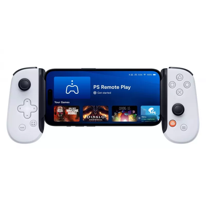 Backbone One PlayStation Edition mobiilne mängukontroller, USB-C, valge