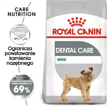 Kuiv koeratoit Royal Canin Mini Dental Care 3 kg — täiskasvanud väikesed tõud, linnuliha, hambahooldus