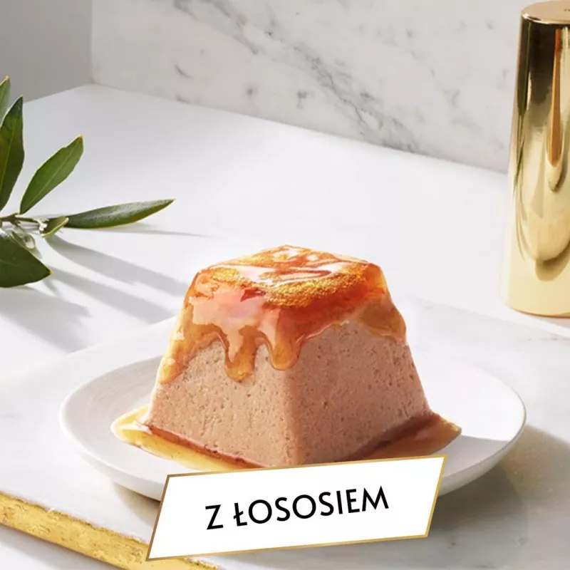 Märg kassitoit Purina Gourmet Revelations lõhega kotike 2 x 57 g, täiskasvanud kassidele, 81% niiskust
