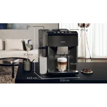 Siemens EQ.500 TQ518RX3 kohvimasin täisautomaatne espressomasin 1,9 L