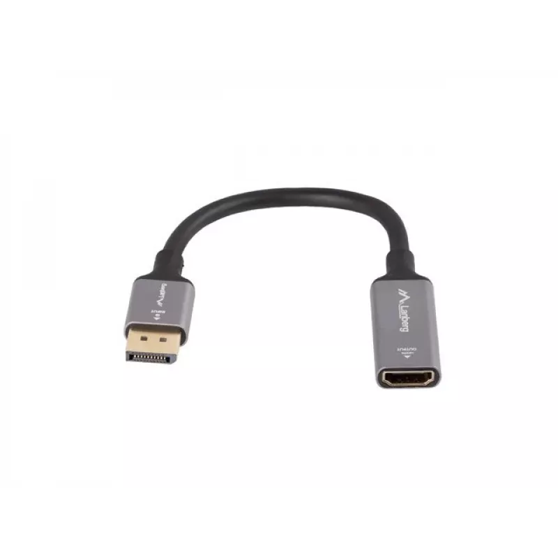 Lanberg AD-DP-HD-04 videokaabli adapter 0,2 m DisplayPort HDMI