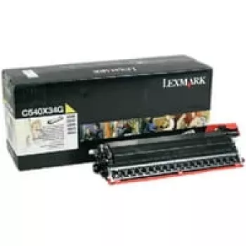 Lexmark - ilmutusseadme komplekt kollane - 30000 lehekülge - ühildub mudelitega C540, 543, 544, 546, X543, 544, 546, 548 (0C540X34G)