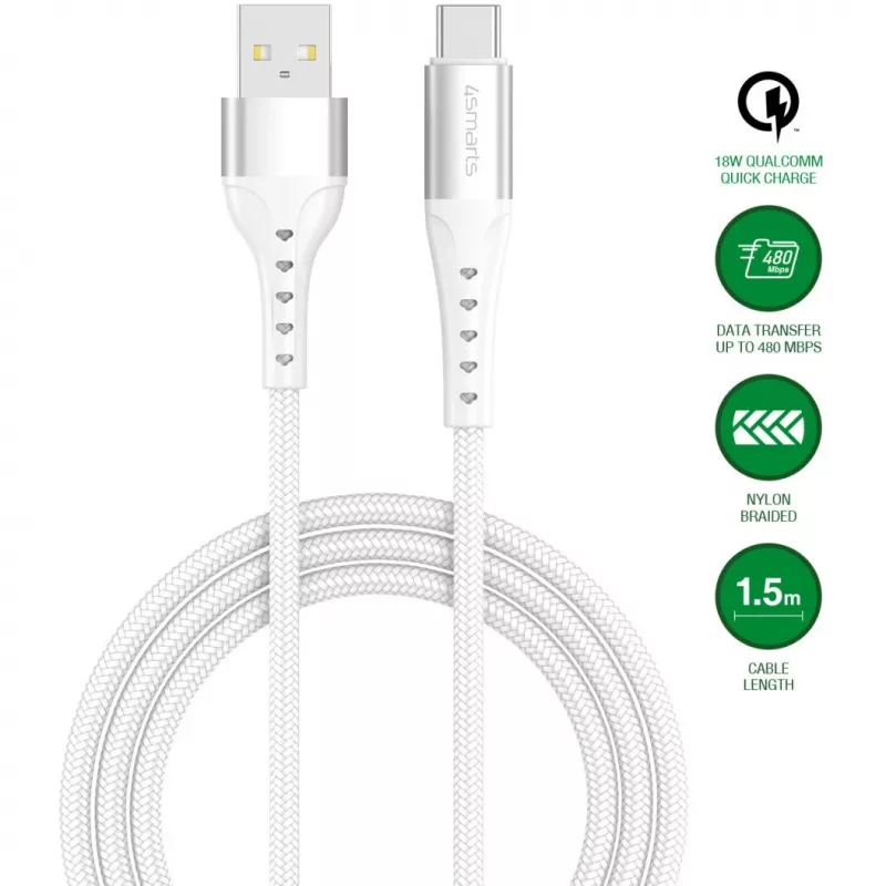 4smarts USB 2.0-kaabel andme- ja laadimiskaabel C 541455 - Kaabel - Digitaalne/Andmeside