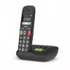 Gigaset E290A analoog-/DECT-telefon helistaja ID-ga must