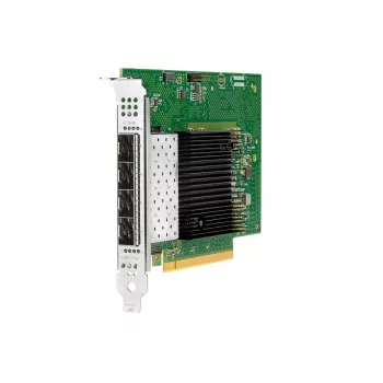 Hewlett Packard Enterprise Intel E810-XXVDA4 - võrguadapter - PCIe 4,0 x16 - 25 Gigabit SFP28 x 4 - Edgeline e920, ProLiant DL20 Gen10, DL325 Gen10, DL345 Gen10, DL360 Gen10 jaoks