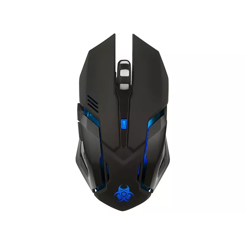 Juhtmevaba ergonoomiline mängurihiir TRACER ROCKY RF NANO - kompaktne disain, juhtmevaba RF-ühendus