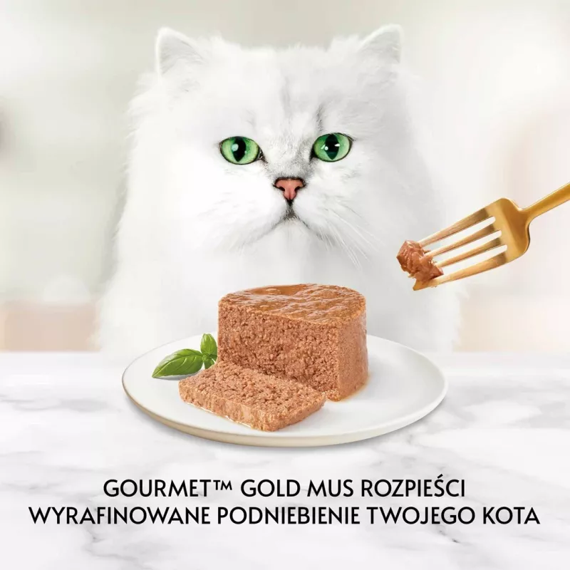 Märg kassitoit Purina Nestlé GOURMET Gold Kalkun 85 g purk täiskasvanud kassidele, ülekaalulisuse valem