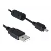 DeLOCK USB-kaabel 1,83 m must isane/emane nikkeldatud