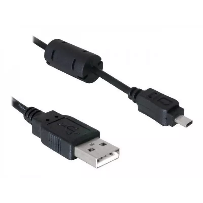 DeLOCK USB-kaabel 1,83 m must isane/emane nikkeldatud