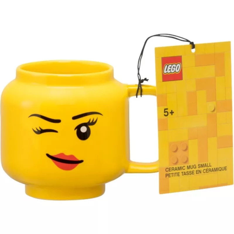 Keraamiline kruus room copenhagen Winking Girl Small kollane 40460803, 250–350 ml