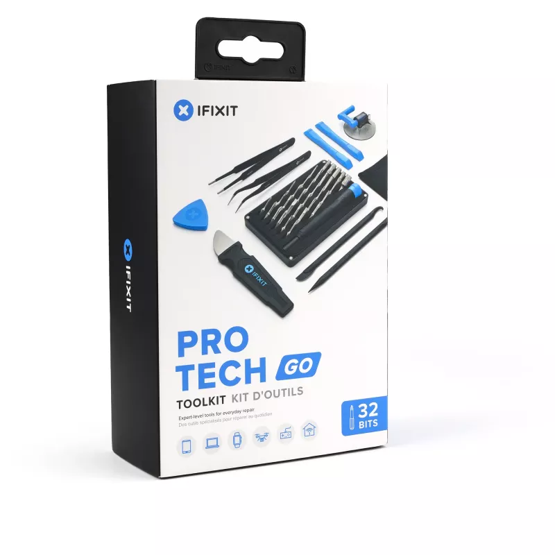 Remondikomplekt iFixit Pro Tech GO IF145-783-1 elektroonikaseadmete remondiks, kaasaskantav komplekt