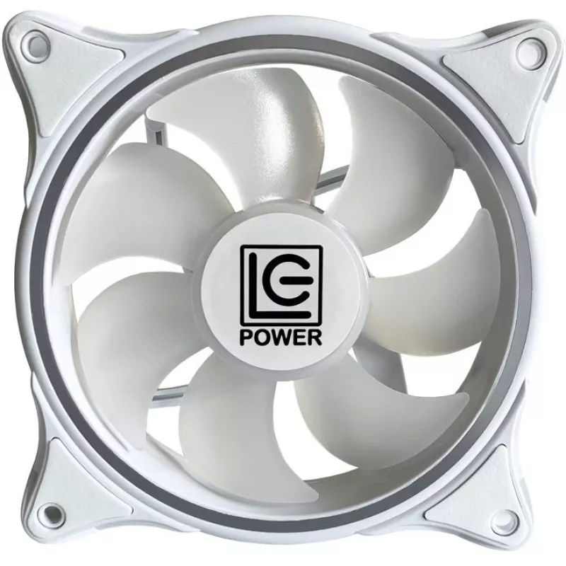 LC-Power LC-CF-120-ARGB-W 120mm ARGB korpuse ventilaator – valge