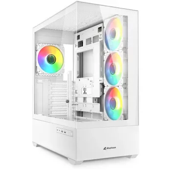 PC korpus Sharkoon AK6 RGB, ATX, valge