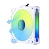 120 mm Lian Li UNI FAN SL-INF Wireless ARGB PWM — valge, modulaarne magnetiline ventilaatorisüsteem