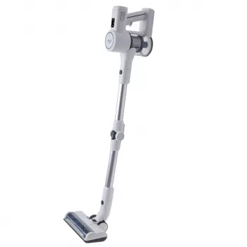 Juhtmeta tolmuimeja Adler AD 7060 — 350 W, 22 V aku, kuni 35 min tööaeg, 16000 Pa imemisvõimsus, kotita, valge