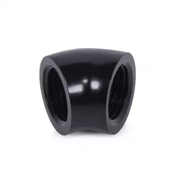 Voolikuühendus Alphacool 17592 messingust must 21 mm