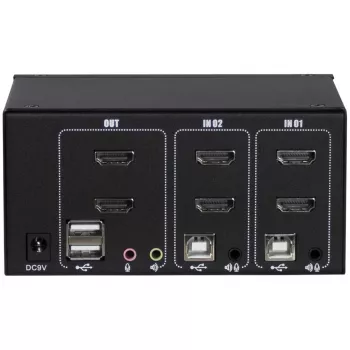 KVM-lüliti Inter-Tech AS-22HA HDMI