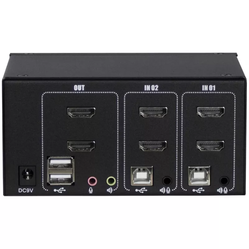 KVM-lüliti Inter-Tech AS-22HA HDMI