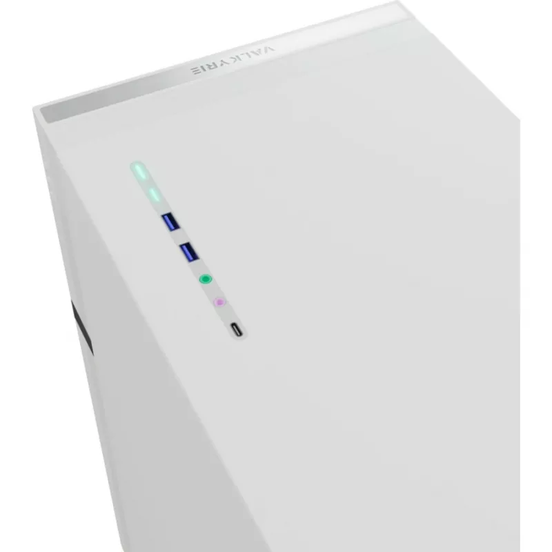 VK02 Lite, tornkorpus valge, karastatud klaas