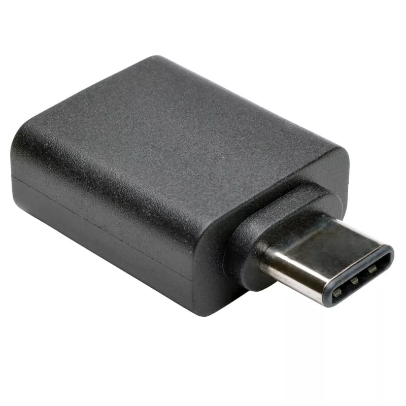 Eaton Tripp Lite Series USB 3.1 Gen 1.5 Adapter USB-C to USB Type A M/F 5 Gbps tahvelarvuti nutitelefon - USB-adapter - USB Type A (W) 24-pin USB-C (M) - USB 3.1 - must (U428-000-F)