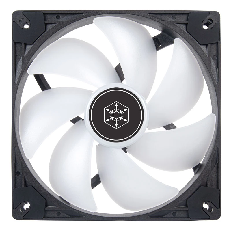 SilverStone VISTA 140 ARGB 140 mm korpuse ventilaator must