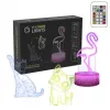 Laua/dekoratiivne LED-lamp MANTA SNL119RGB RGB 3D loomakujuline lamp sisekujunduseks