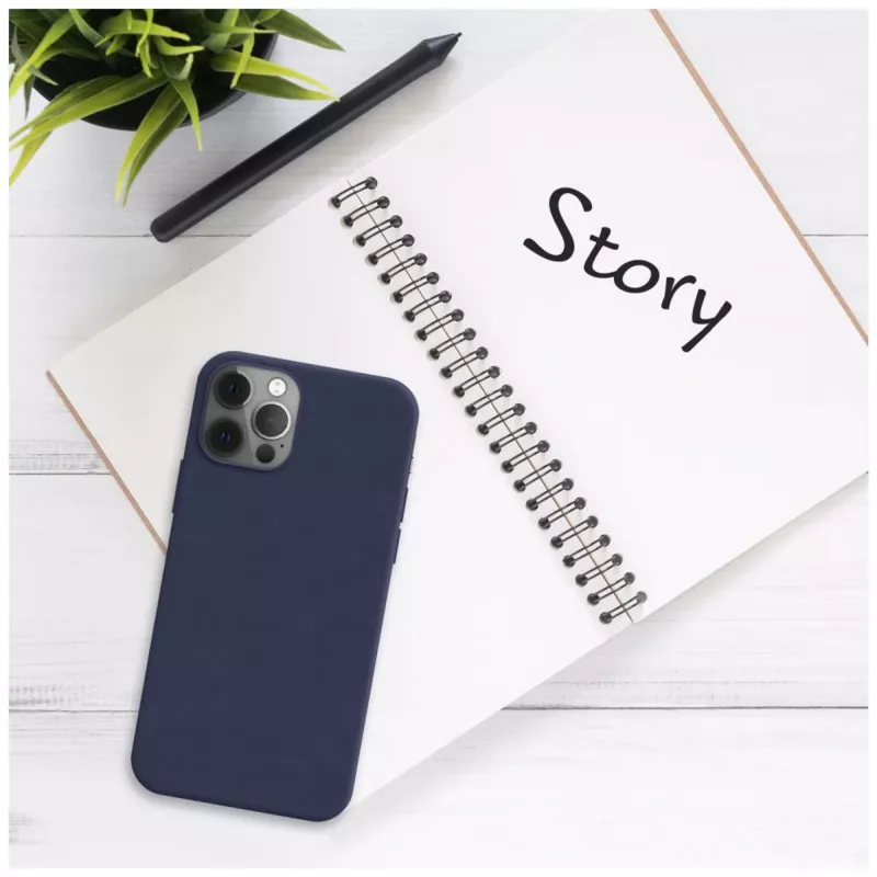 Telefoni tagakaas FIXED Samsung Galaxy A17 4G/5G jaoks — kummist sinine, kaitsev tagakorpus