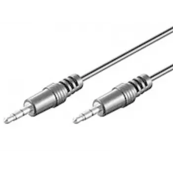 3,5 mm isane-isane helikaabel MediaRange MRCS140 1 m must
