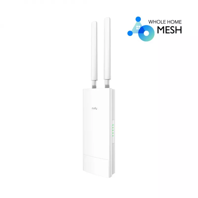 Välis pääsupunkt Cudy AP3000 Outdoor — kaheribaline 2,4/5 GHz, IP65, PoE, 1x RJ-45, 2× välist RP‑SMA antenni