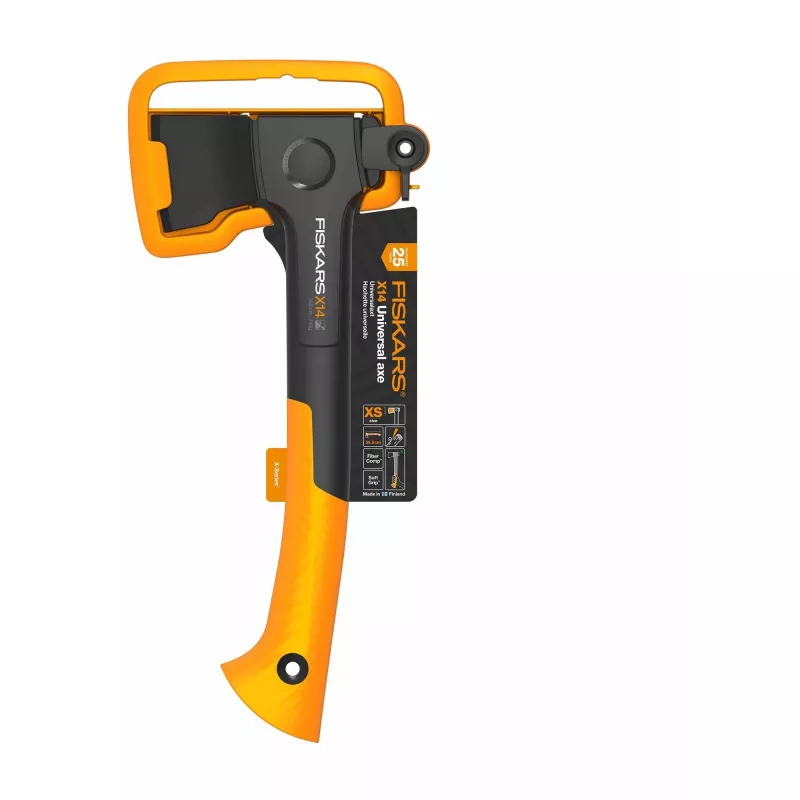 Fiskars 1069102 X14 kirves 355mm 750g sepistatud terasest tera ergonoomilise käepidemega