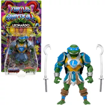 Action figure MATTEL MotU Origins Core Leonardo JBN03 – kogutav 6-tolline, liigendatud