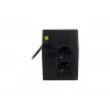 Katkematu toiteallikas DIGITUS DN-170064-LCD-B 800VA 480W liin-interaktiivne LCD-ekraaniga