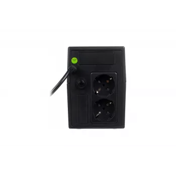 Katkematu toiteallikas DIGITUS DN-170064-LCD-B 800VA 480W liin-interaktiivne LCD-ekraaniga