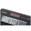 Lauakalkulaator CASIO MJ-120D PLUS — lihtne 12-kohaline, aku/päikesepatarei, 35 klahvi, maksu- ja ruutjuurefunktsioon, must
