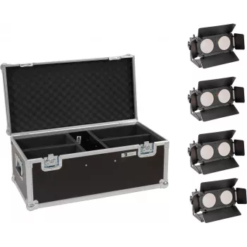 LED-komplekt EUROLITE CBB-2 WW/CW Fairlight 4x — lava-/arhitektuurne valgustuskomplekt 4 valgustiga, soe/külm valge